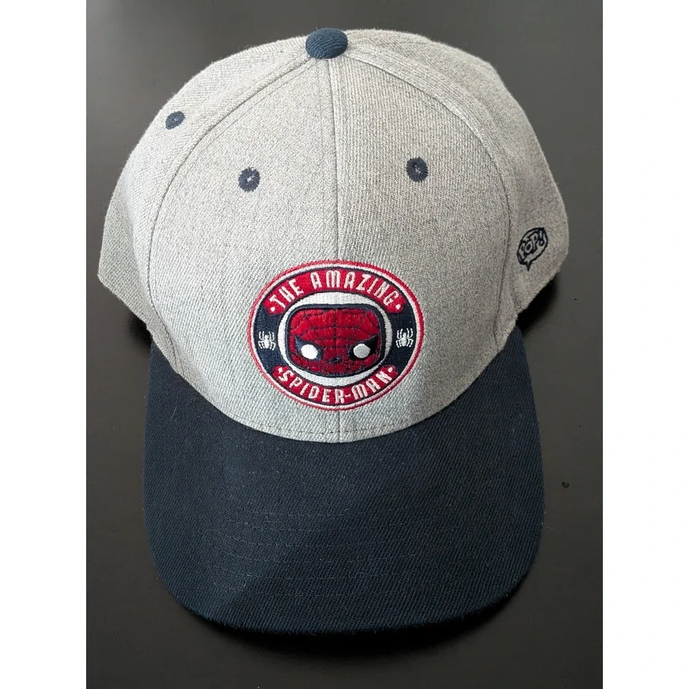 Marvel The Amazing Spider-Man Funko‎ Snapback Hat Gray OSFM