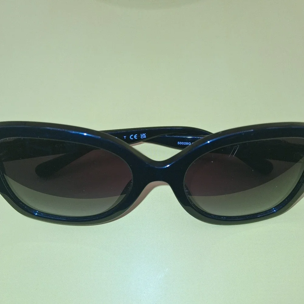 COACH SUNGLASSES HC2295 BLACK W/GOLD 56-21-140