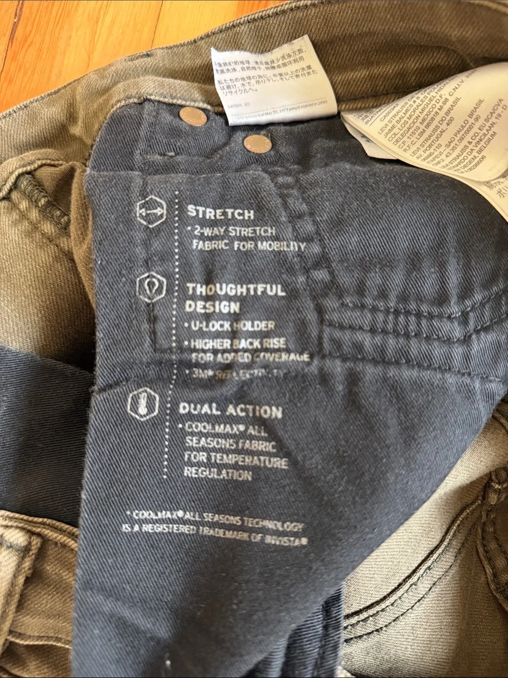 Levis levi’s olive