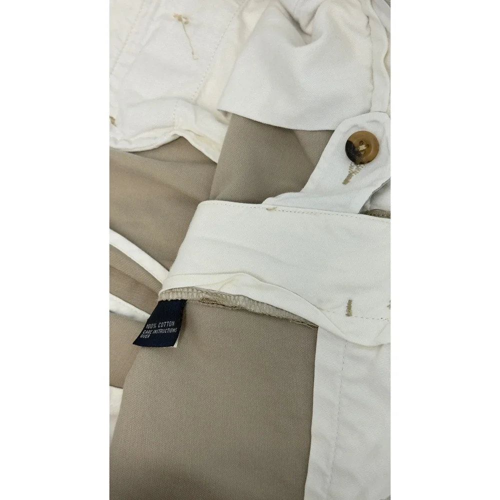 Polo Ralph Lauren Prospect Pant Mens 36X31 Khaki Tan Cotton Chino Straight Leg