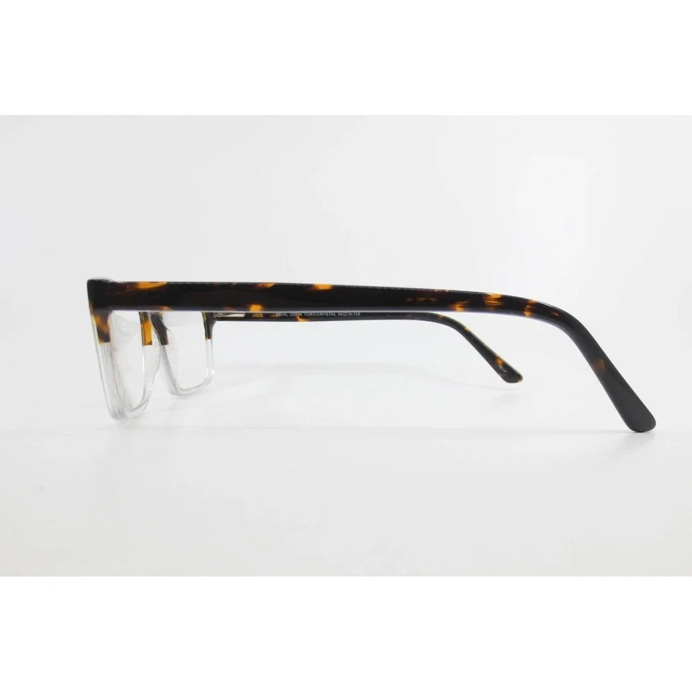 Robert Mitchel XL RMXL 20214 Tortoise Crystal Rectangular Eyeglass Frames