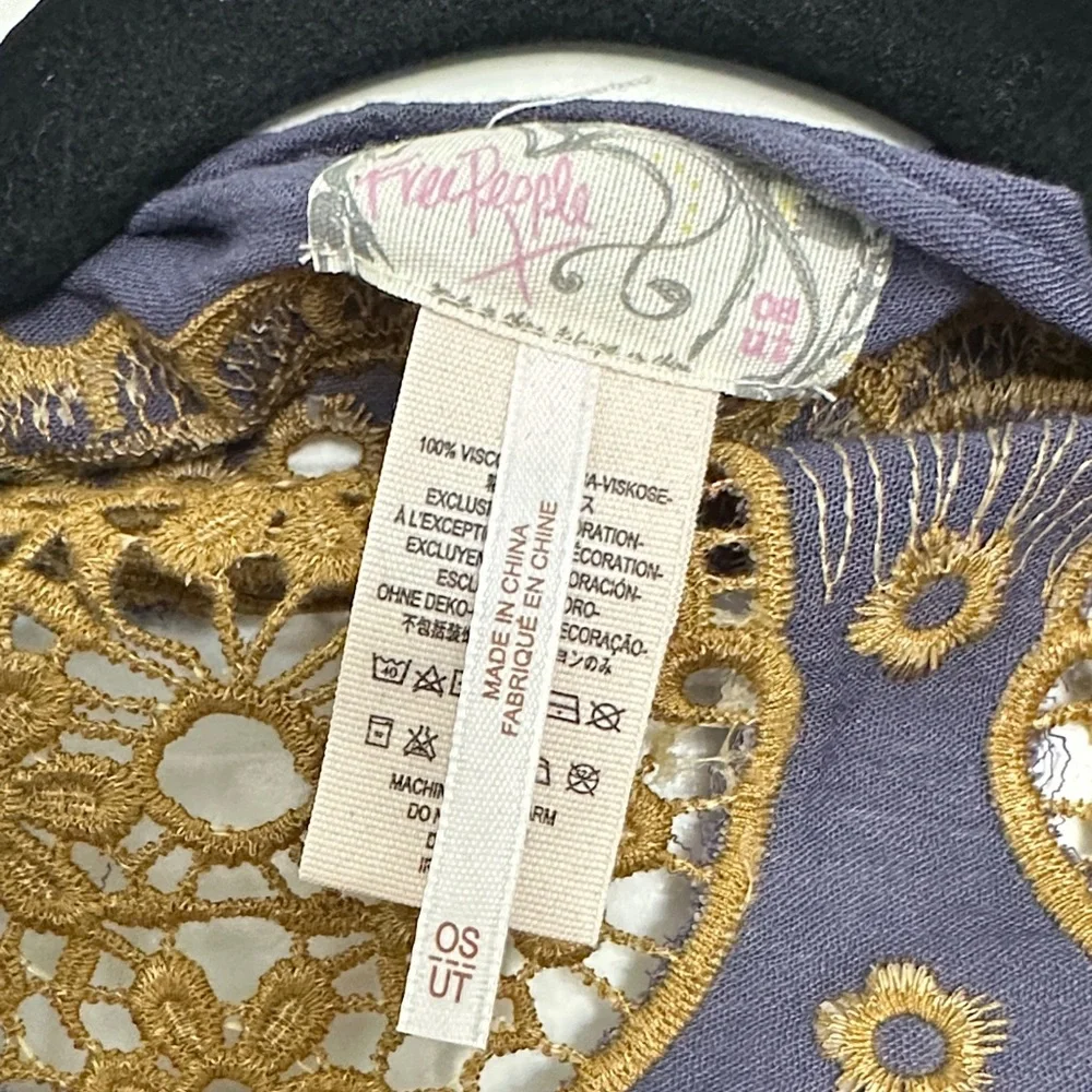 Free People elegant embroidered
