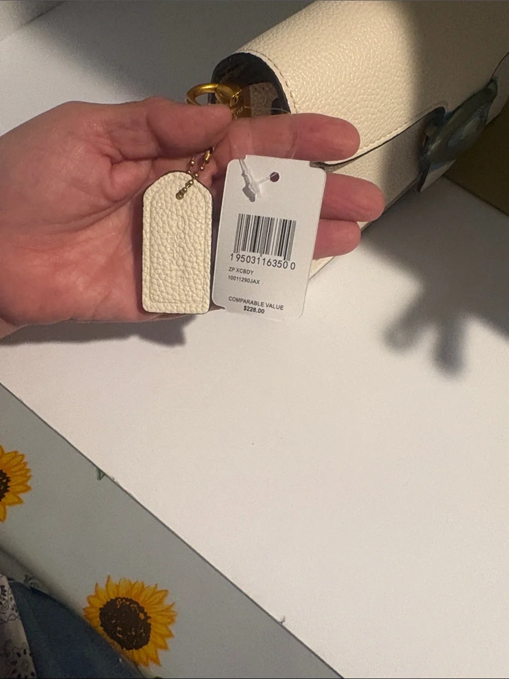 Coach pebbled leather