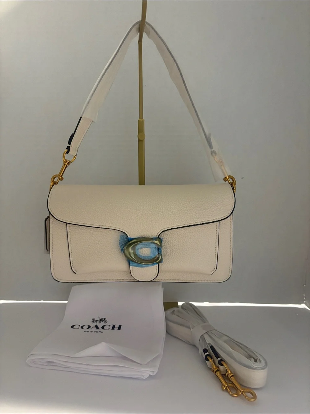 Coach pebbled leather