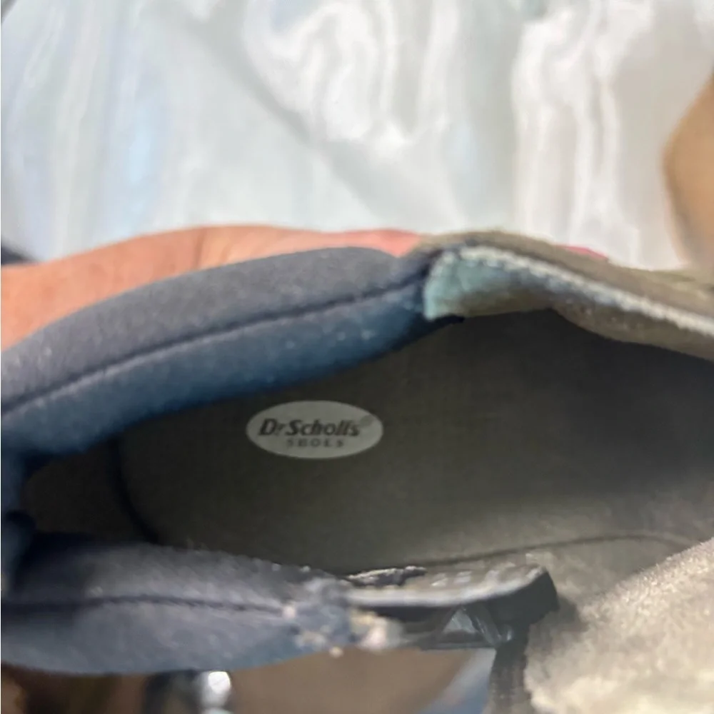 Dr. Scholl’s Berklie Wedge Ankle Boot Olive Comfort Bootie Women’s Size 10