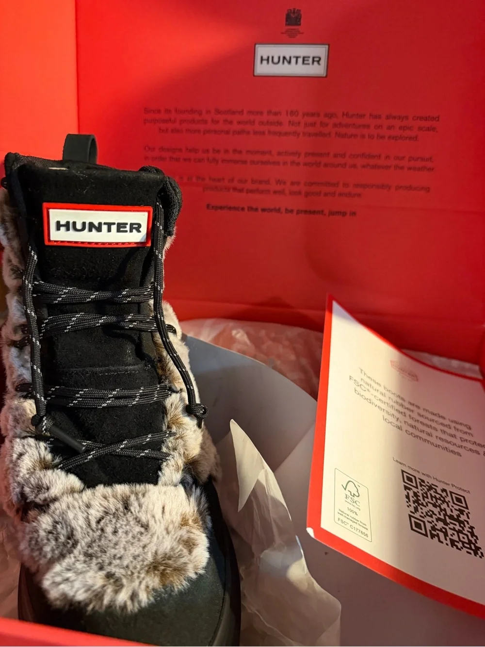 Hunter nwt waterproof