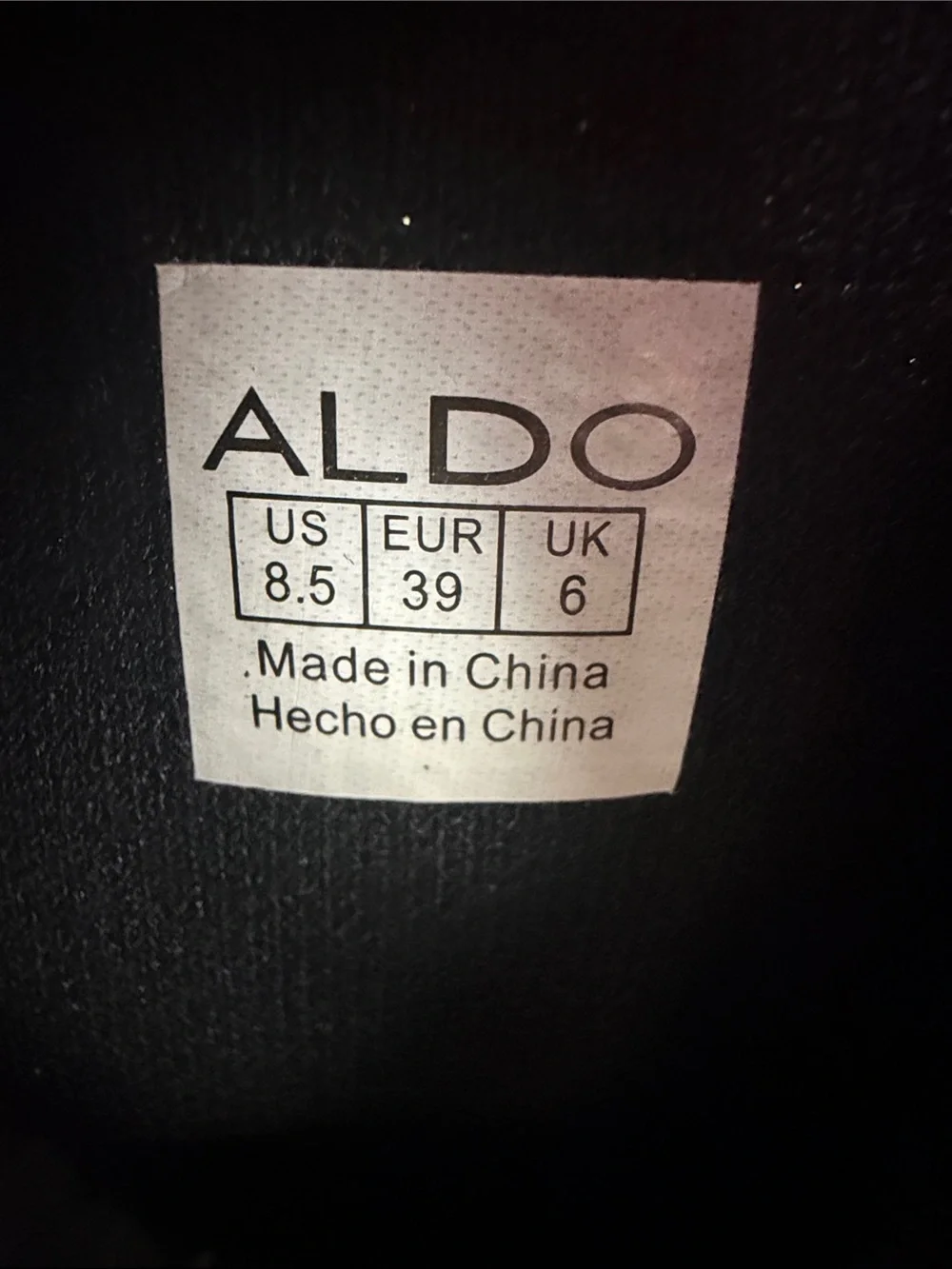Aldo streamlined stretch