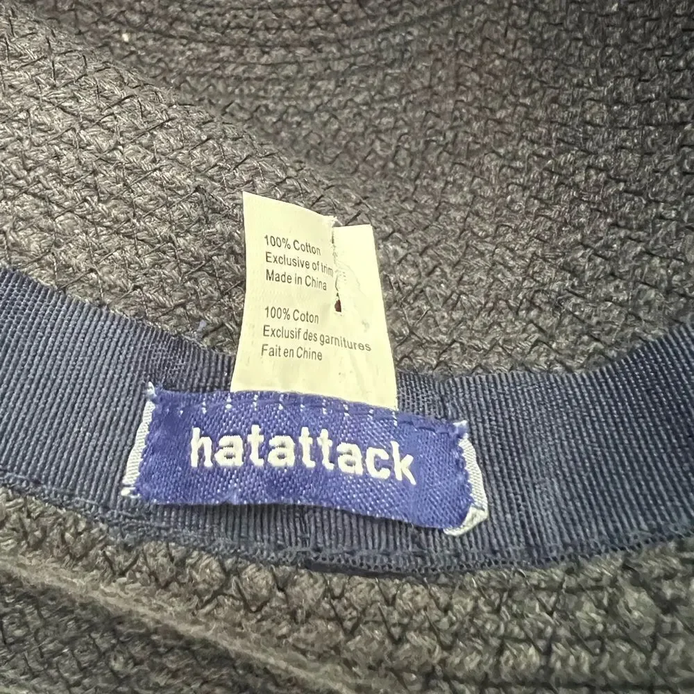Hat Attack navy woven