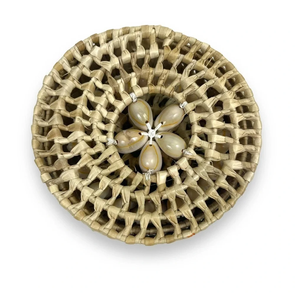 Vintage handmade cowrie