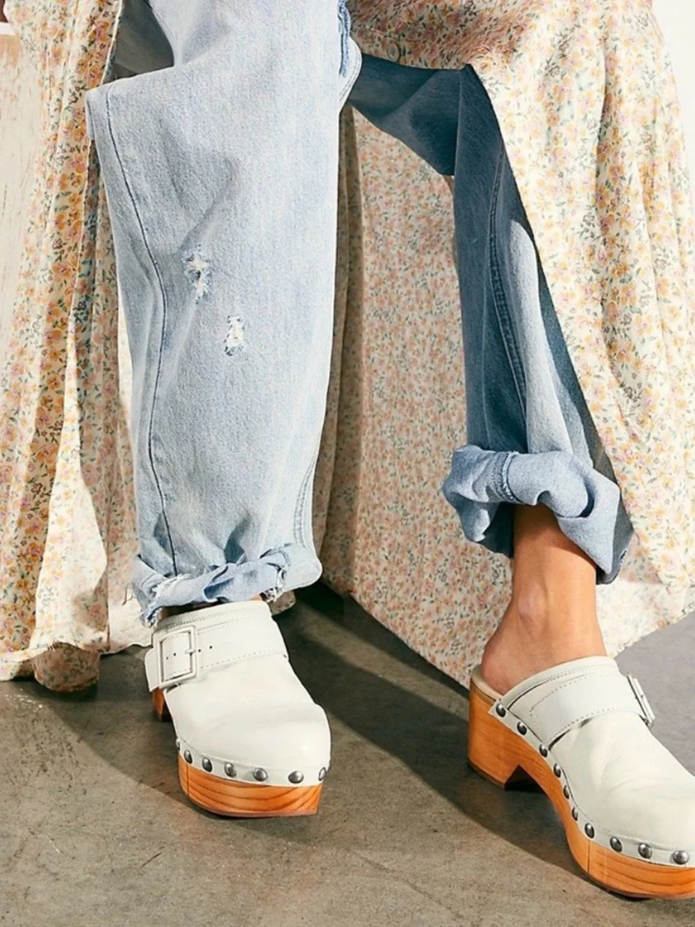 NWT Free People Culver City Clogs 7.5