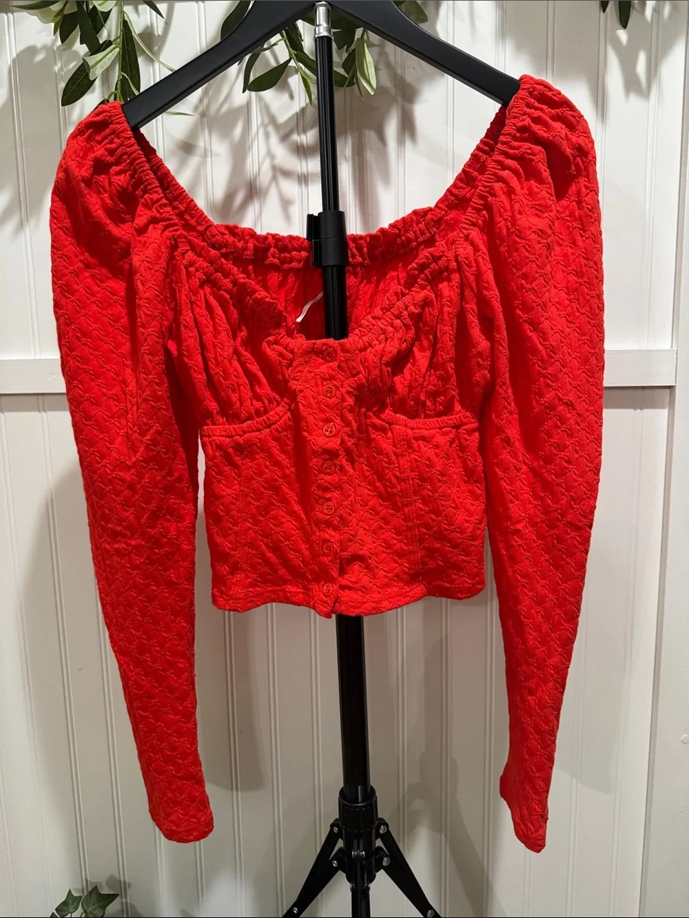 Free People fitted crop