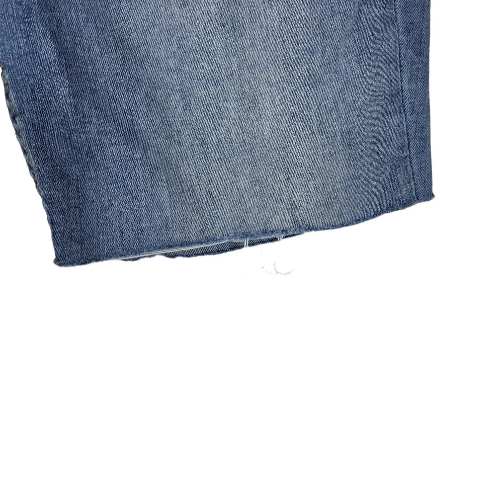 Free People‎ Distressed High Rise Bermuda Shorts Size 28 # 645