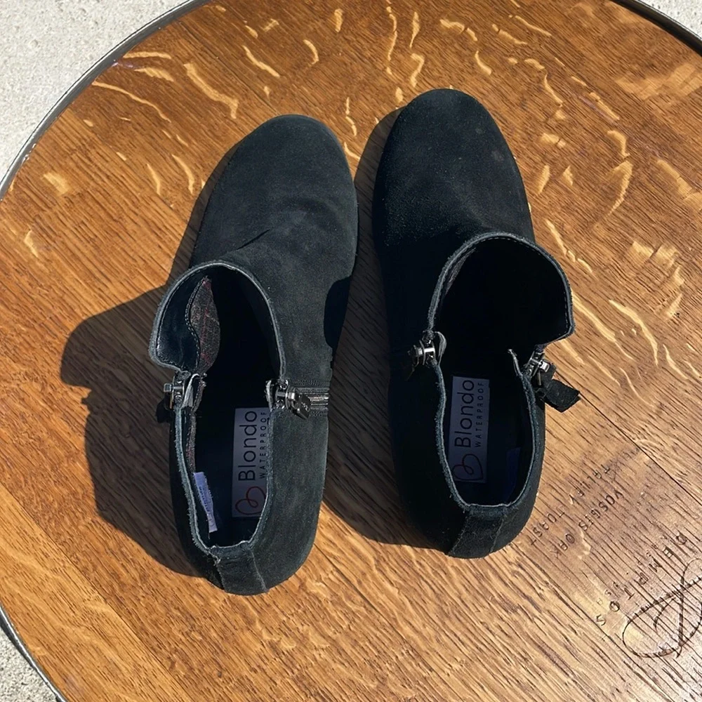 Blonco waterproof suede
