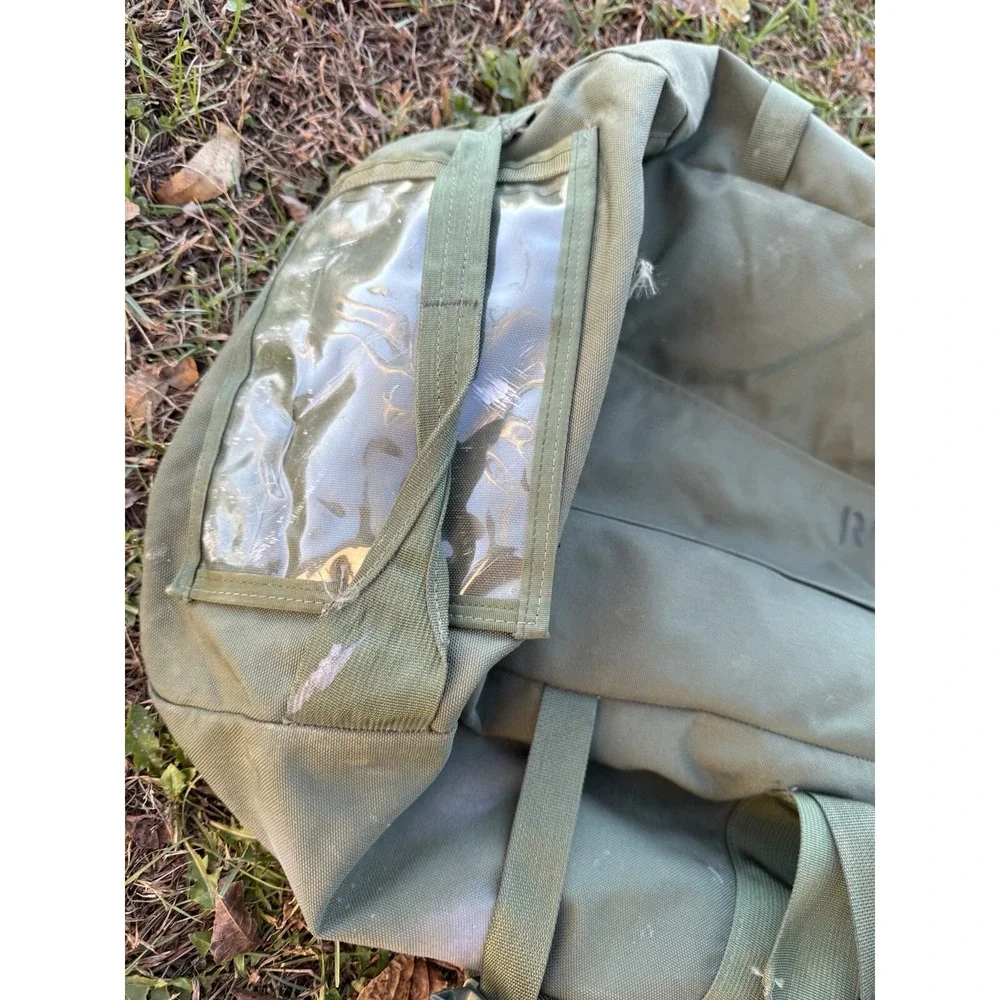 US‎ Military IMPROVED Duffel Bag ZIPPERED Duffle Bag USGI 8465-01-604-6541 USED