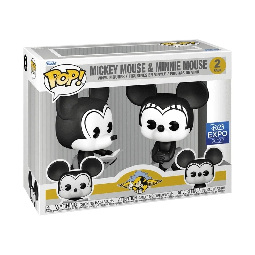 Funko Pop! Disney Mickey & Minnie Mouse‎ D23 Expo 2022 2-Pack Vinyl Figure New