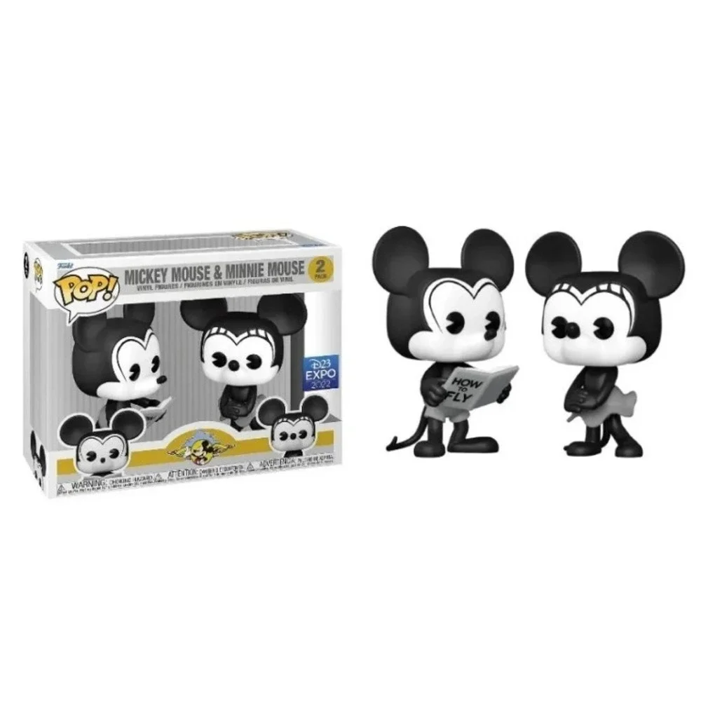 Funko Pop! Disney Mickey & Minnie Mouse‎ D23 Expo 2022 2-Pack Vinyl Figure New