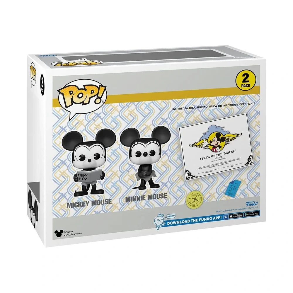 Funko Pop! Disney Mickey & Minnie Mouse‎ D23 Expo 2022 2-Pack Vinyl Figure New
