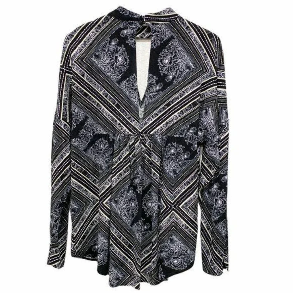 Free People Walking on a Dream Tunic Black‎ Small