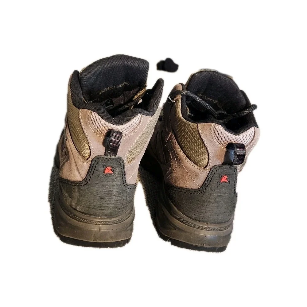 ECCO‎ Receptor GORETEX Brown Leather Hiking Boots Size EU 39 US Women's 8-8.5