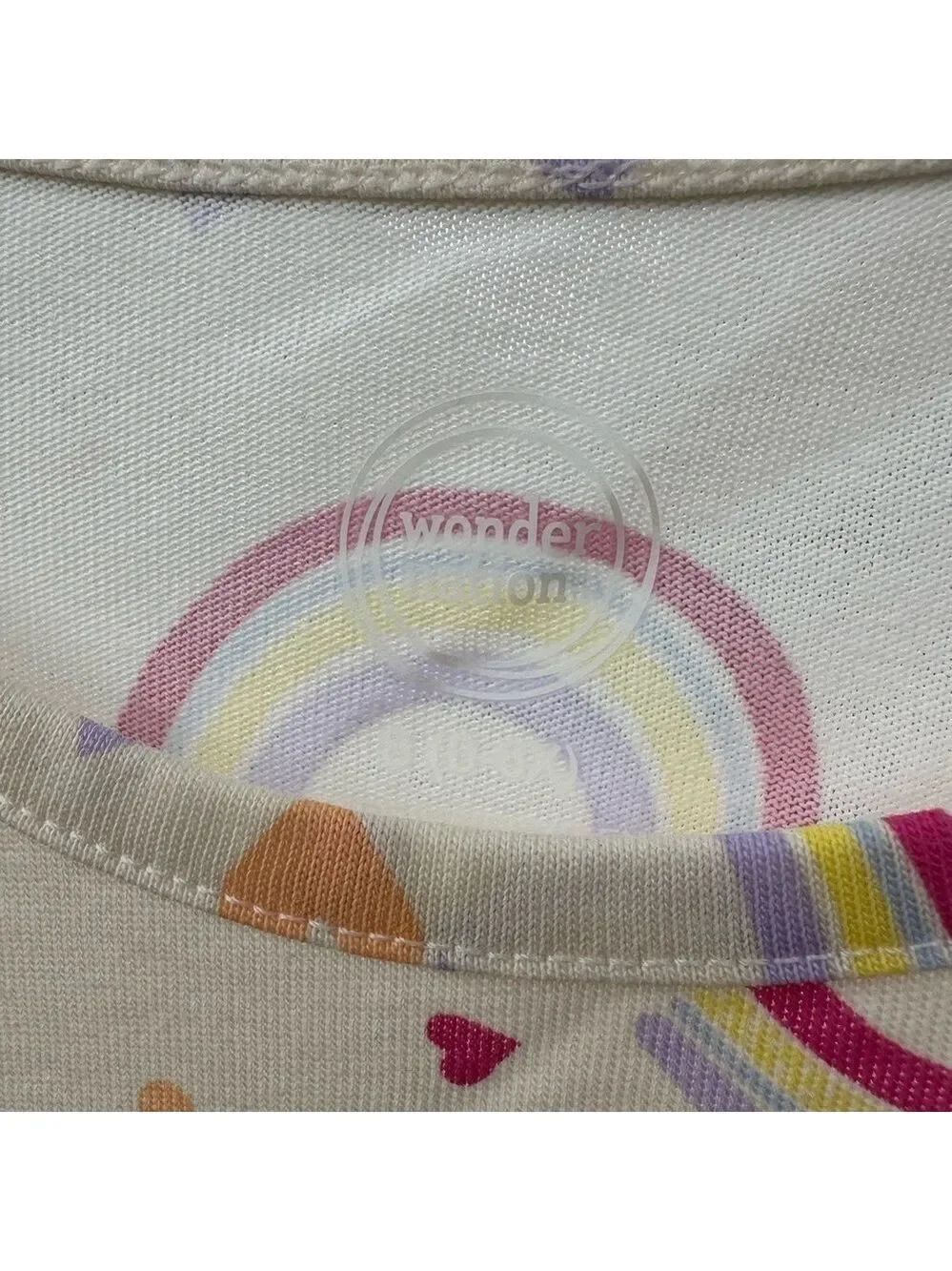 Wonder Nation Multicolor Rainbow Summer Play Dress GIRLS 6 - 6X Pockets NEW NWT