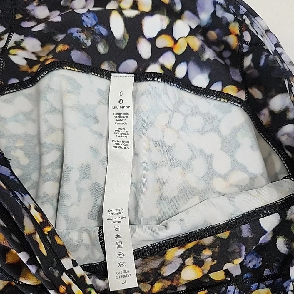 Lululemon Speed Up Tight Full-on Luxtreme Legging MetropolisGlow Multi Women's 6