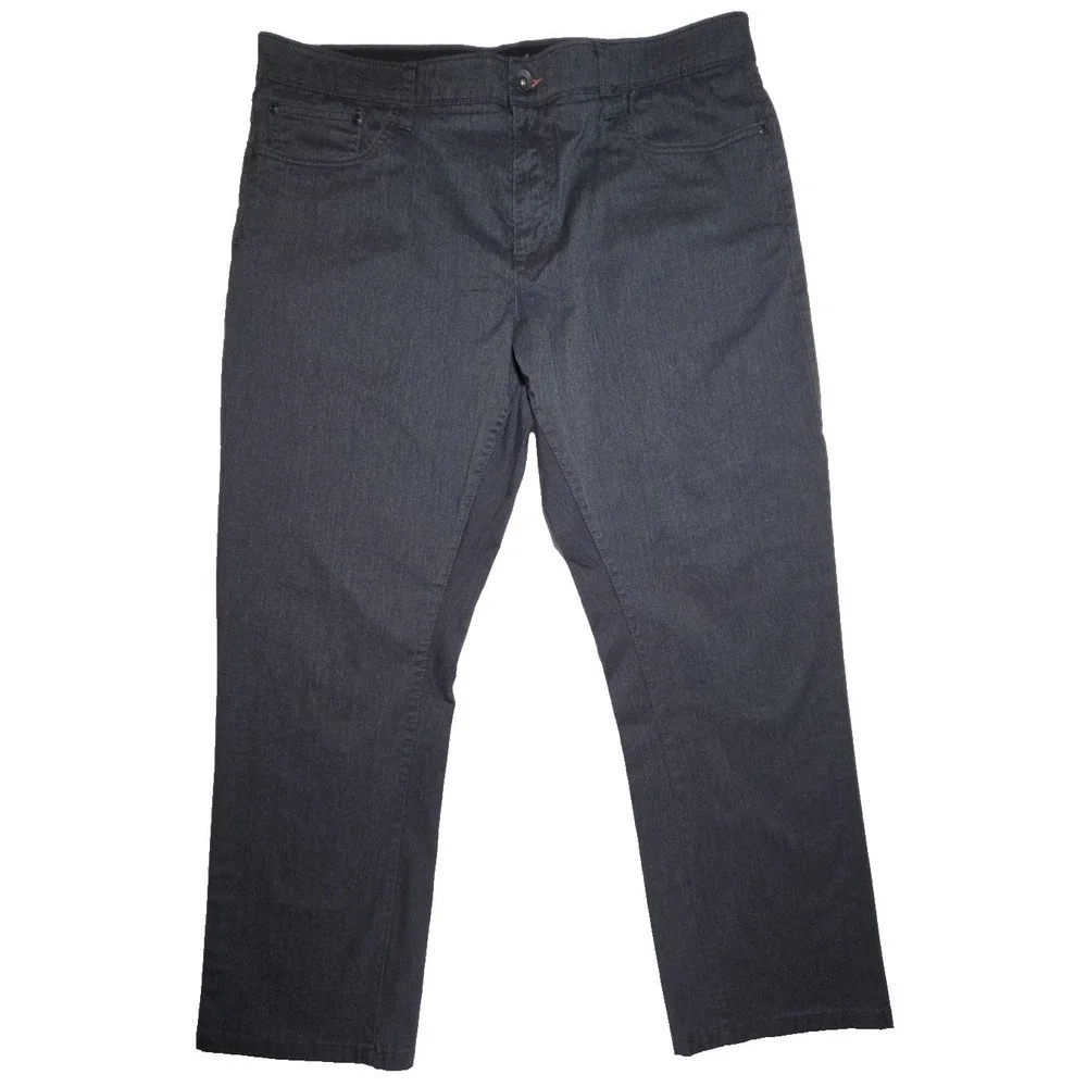 Weatherproof Vintage‎ 5-Pocket Mens Pants 40x30 Gray Straight Fit Stretch Jeans