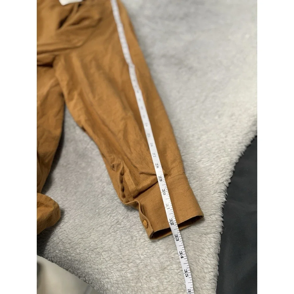 11.11 Eleven Eleven Women's Dancers Robe Button Mustard Yellow Size‎ Medium