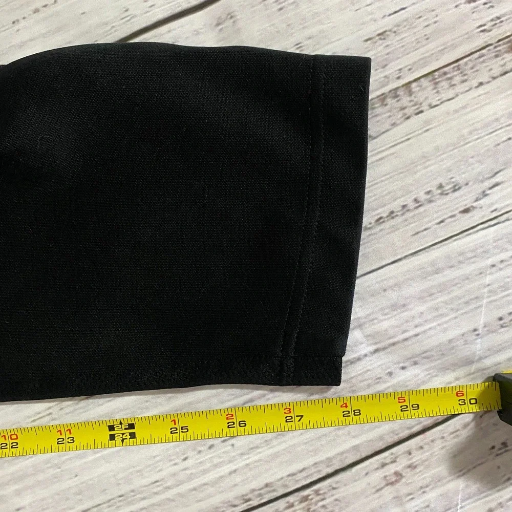 Adidas Black Athletic Track Jogger Pants Classic‎ 3-Stripes #18 Men's Size Small
