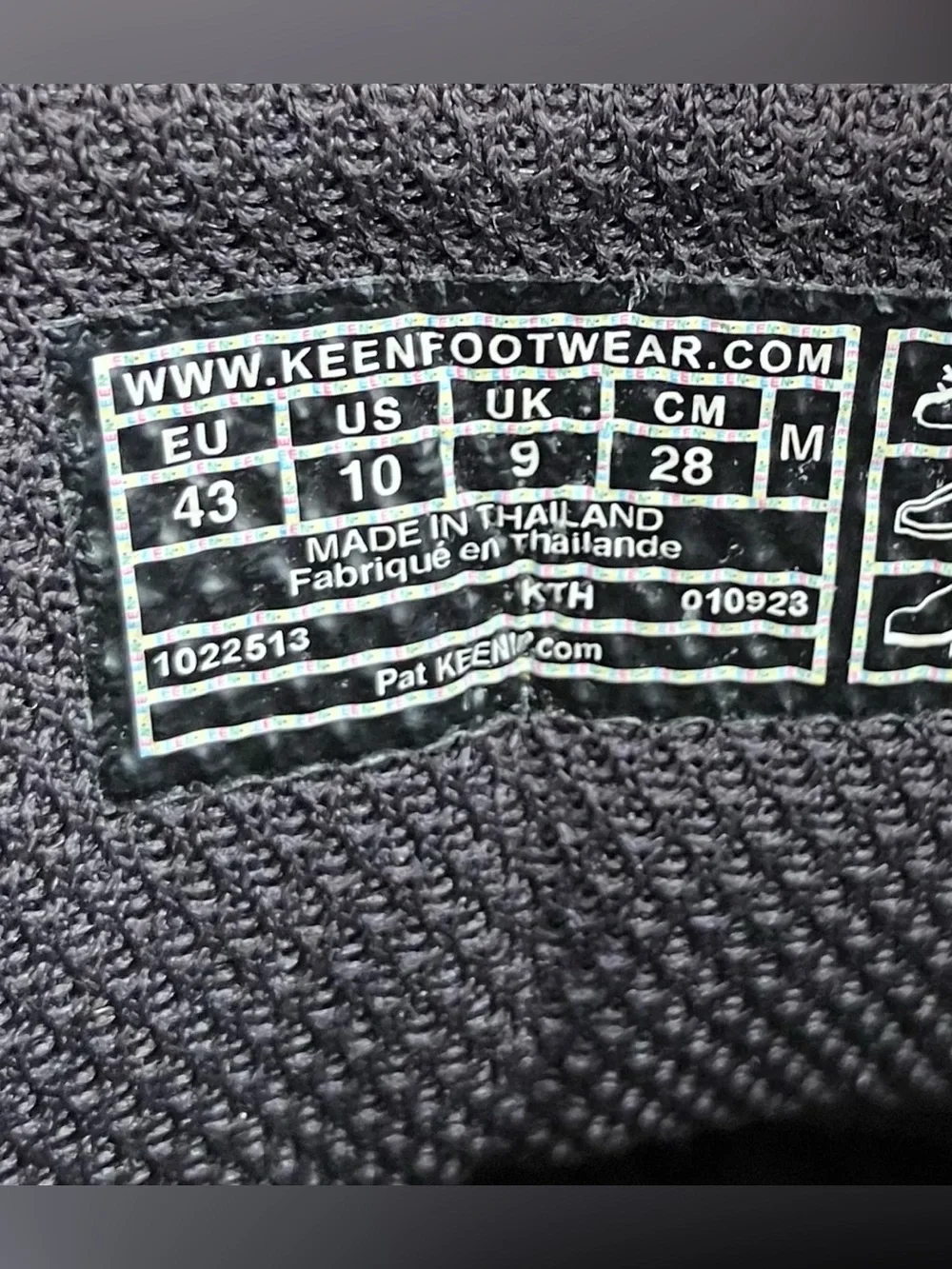Keen hiking shoes