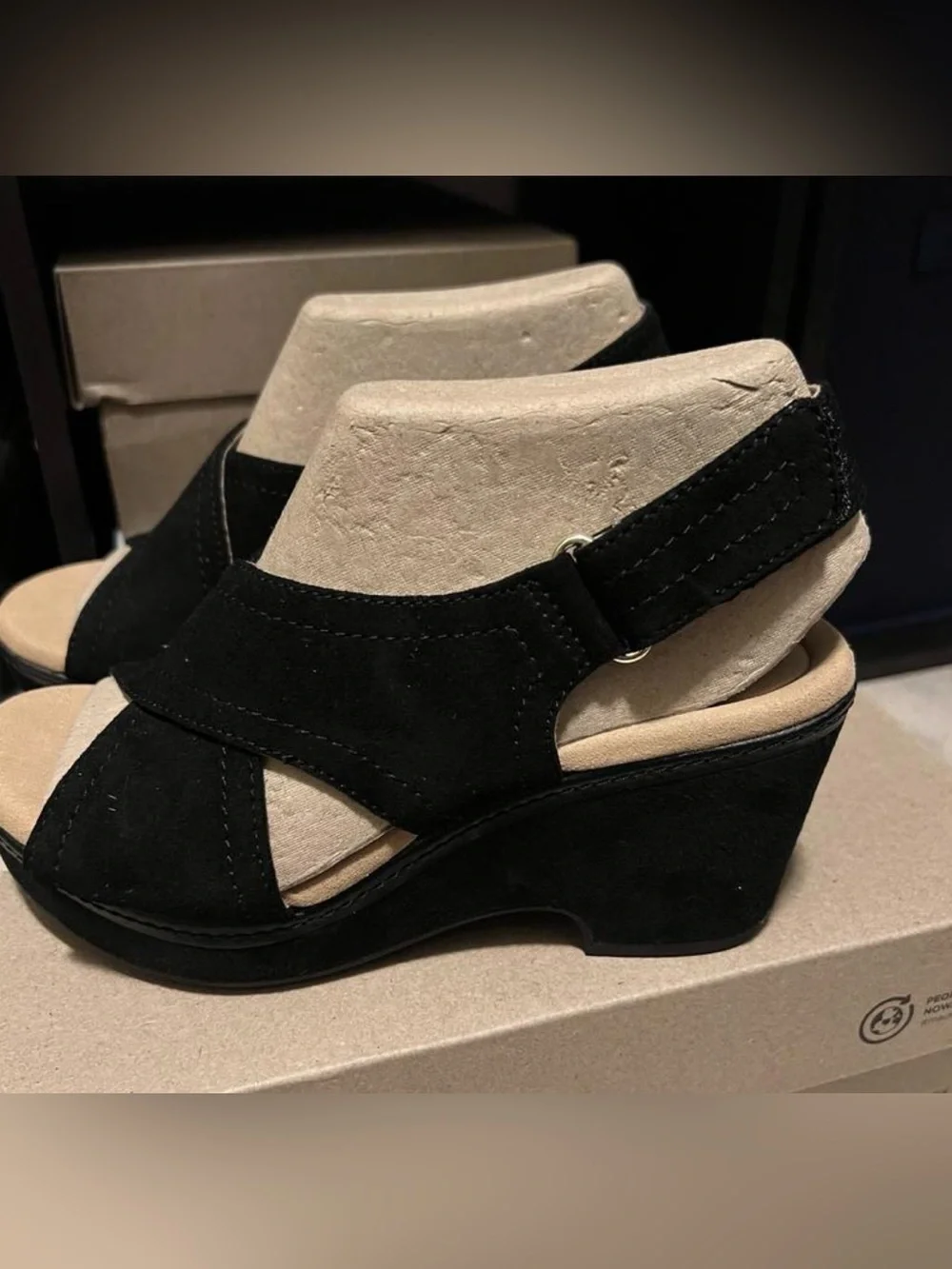 Clarks elegant black