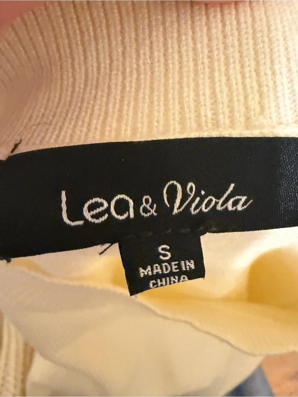 Lea & Viola beautiful ivory