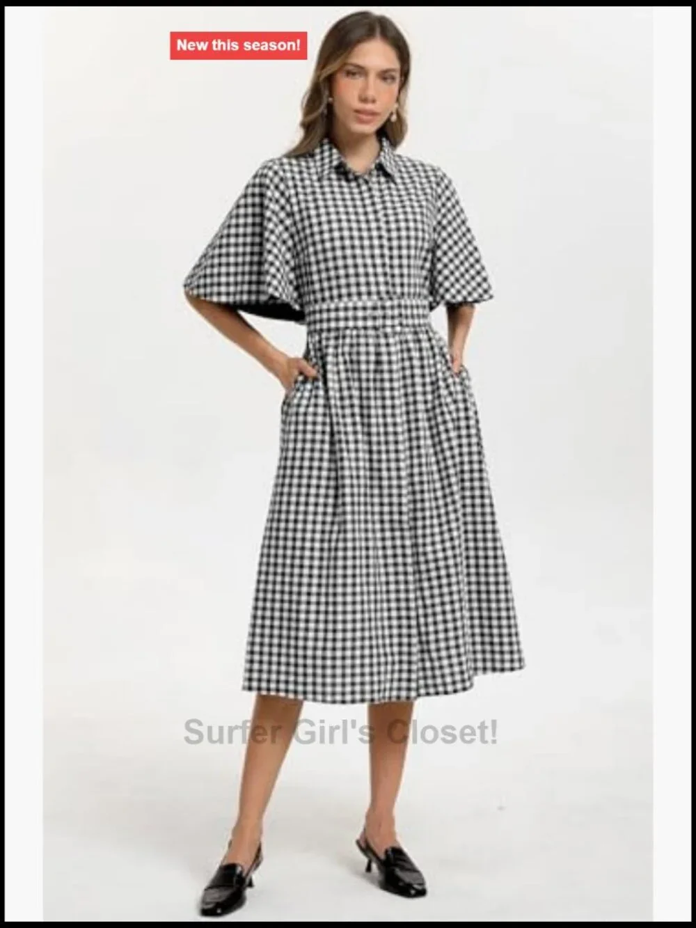 N/A cotton plaid
