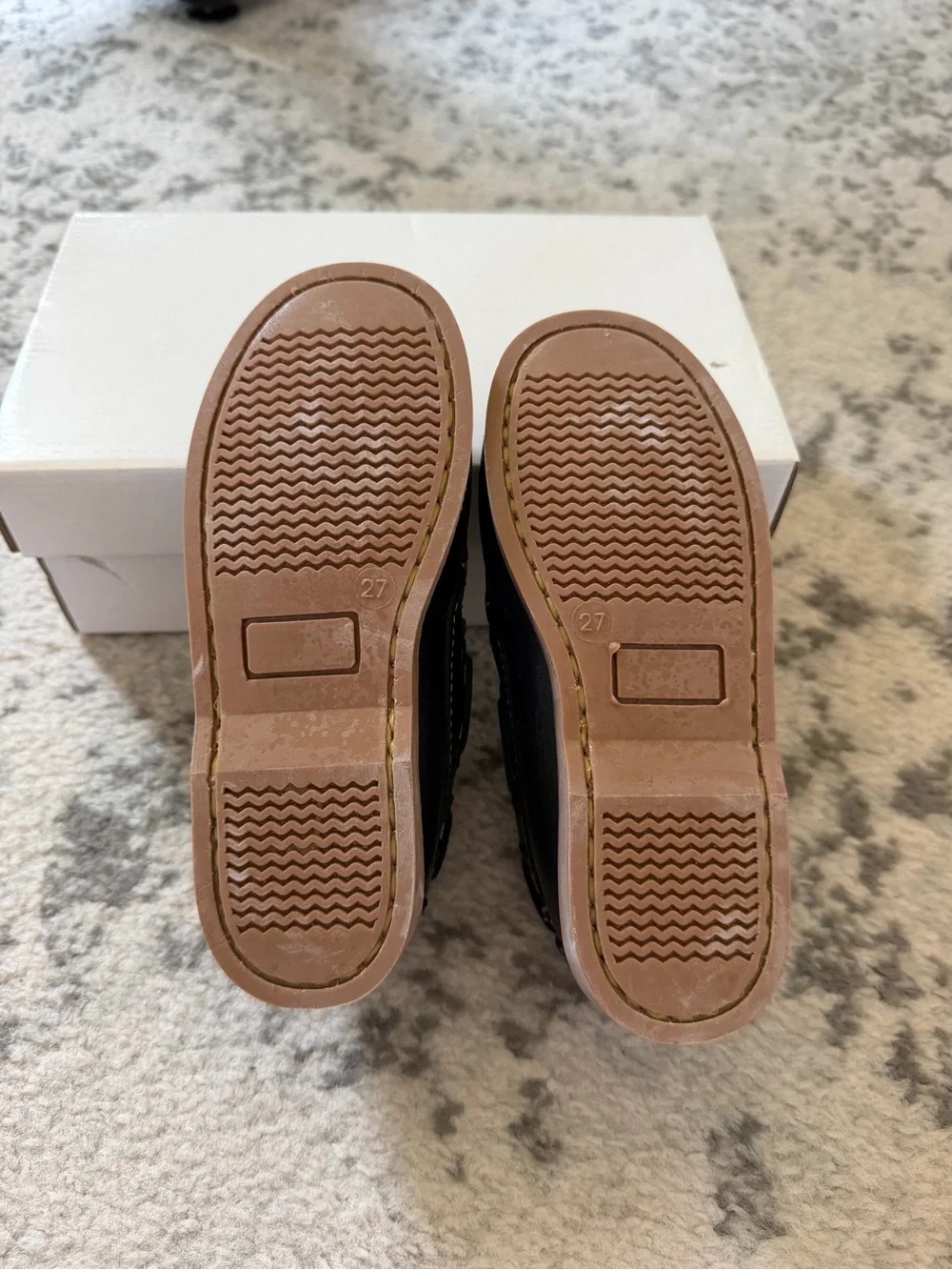 Mini shoes stylish navy