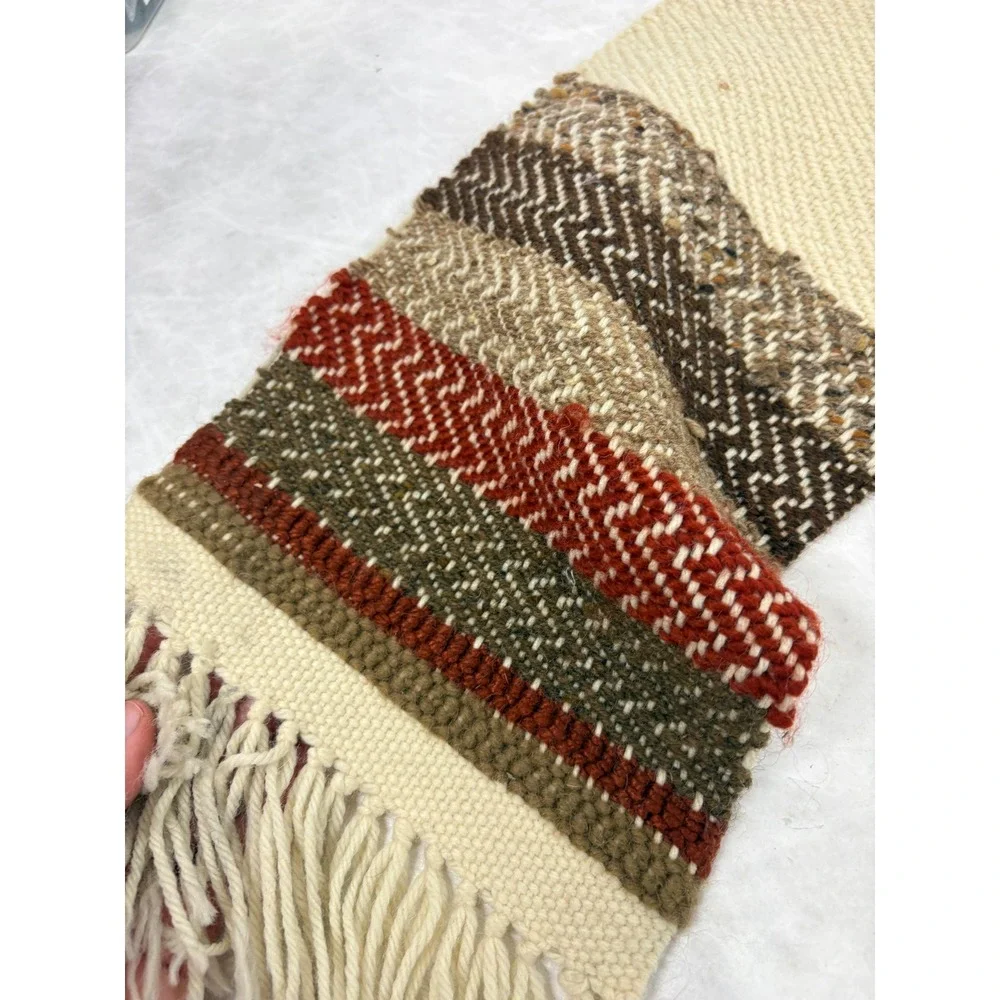 Handmade handwoven vintage