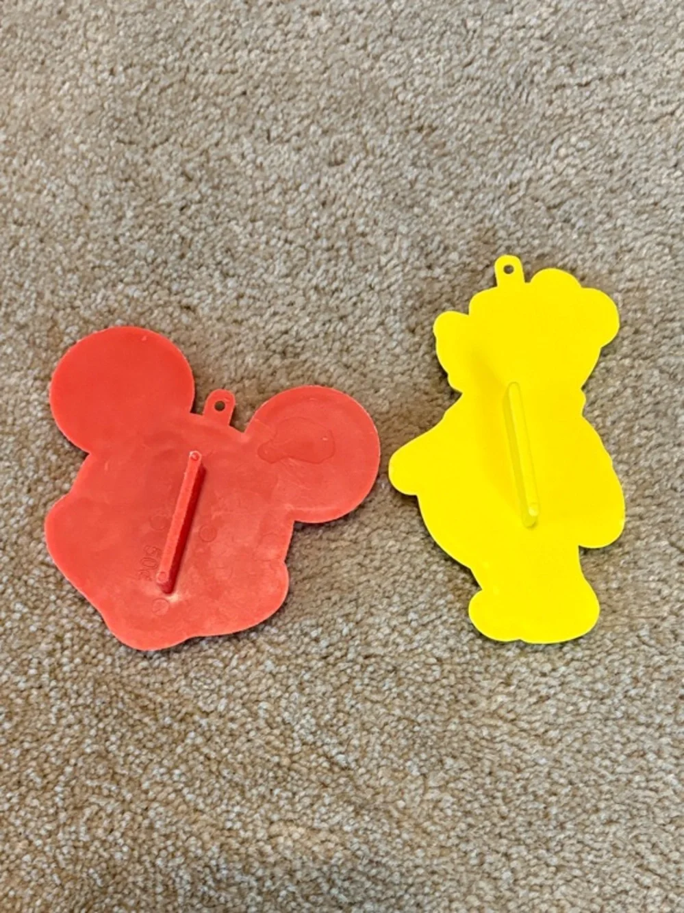 Vintage Walt Disney Mickey Mouse & Winnie the Pooh Cookie Cutters