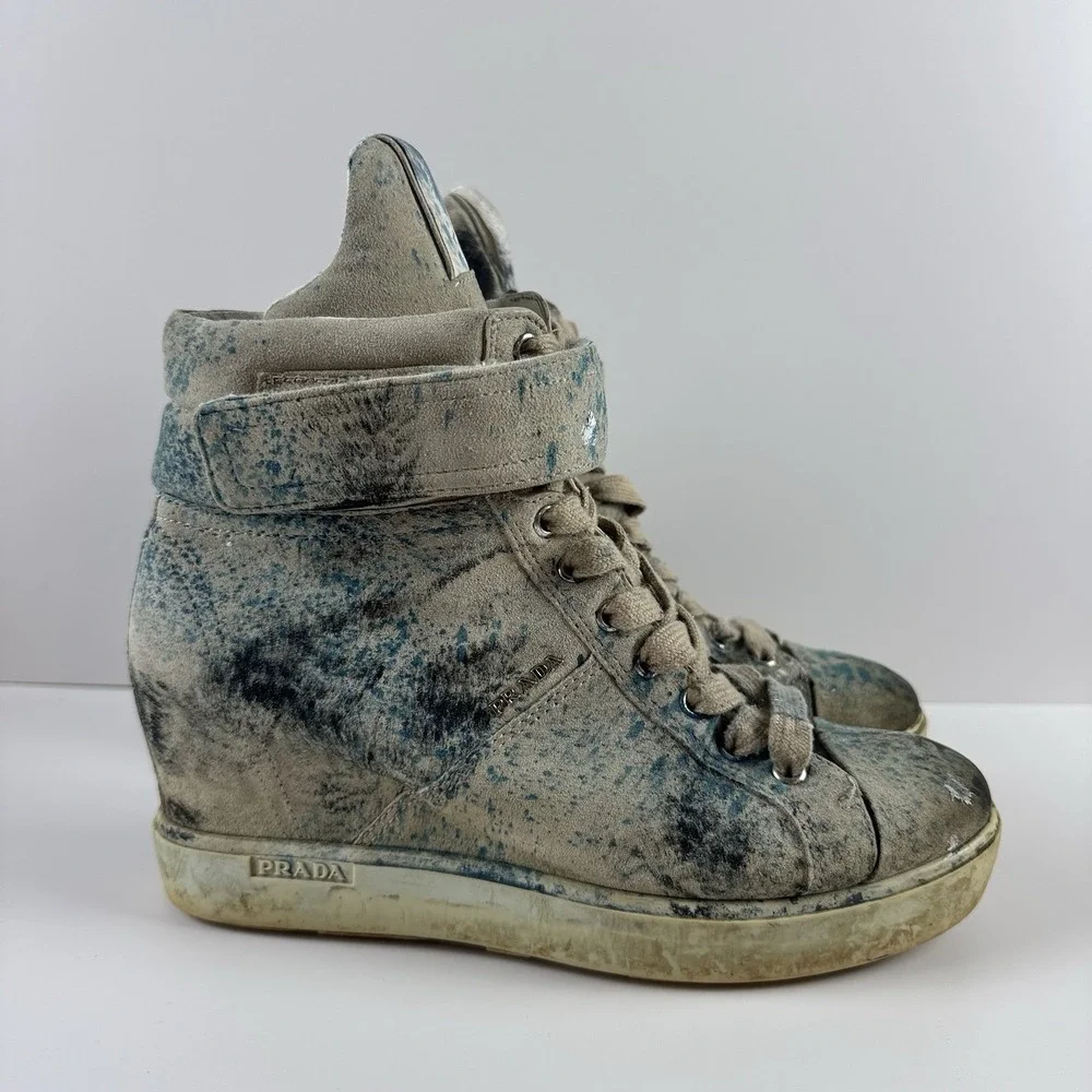 Prada paint splatter