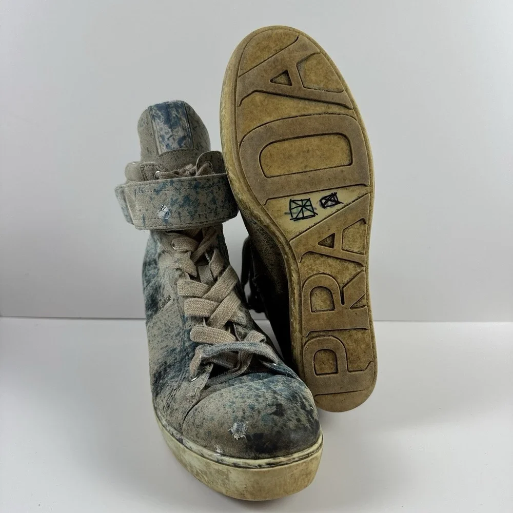 Prada paint splatter