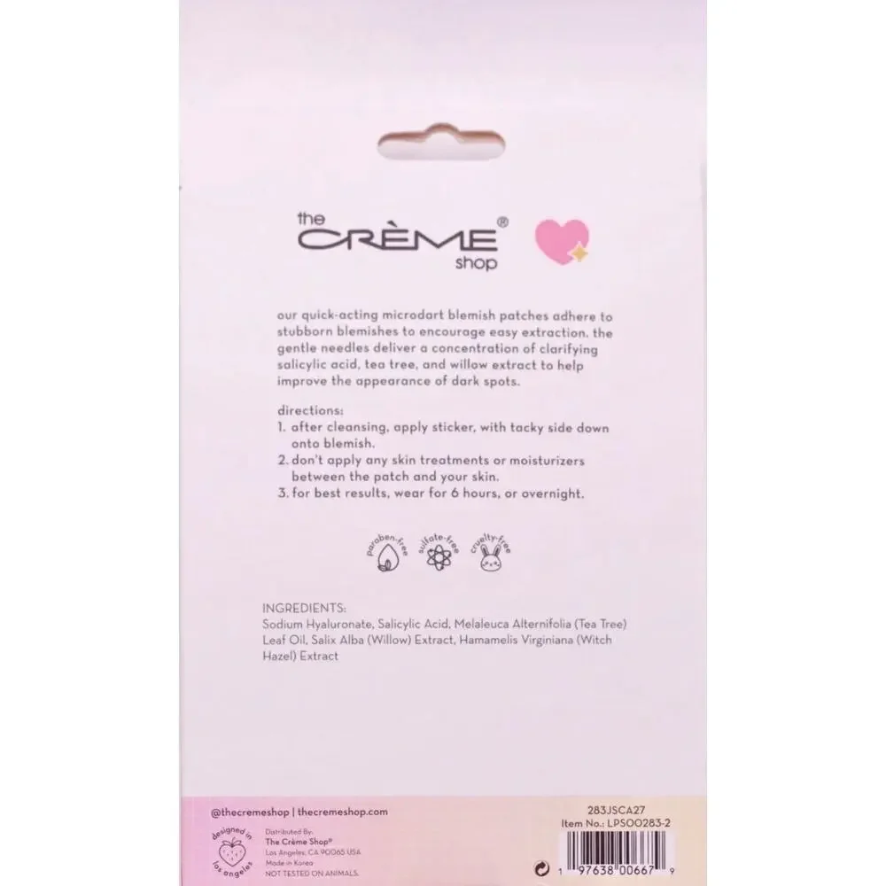 The Creme Shop microdart blemish