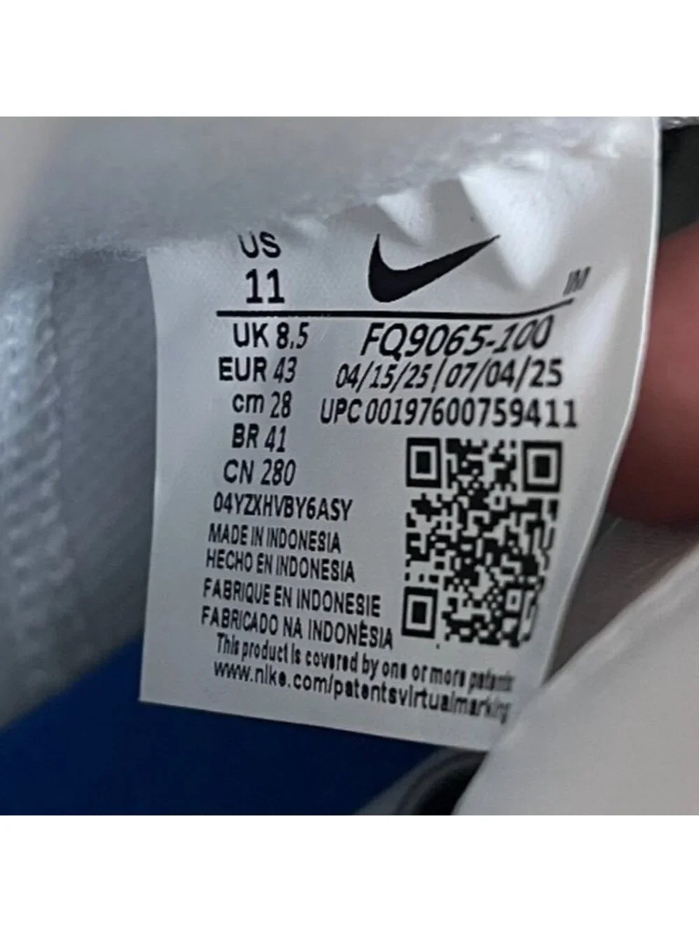 Nike provide any