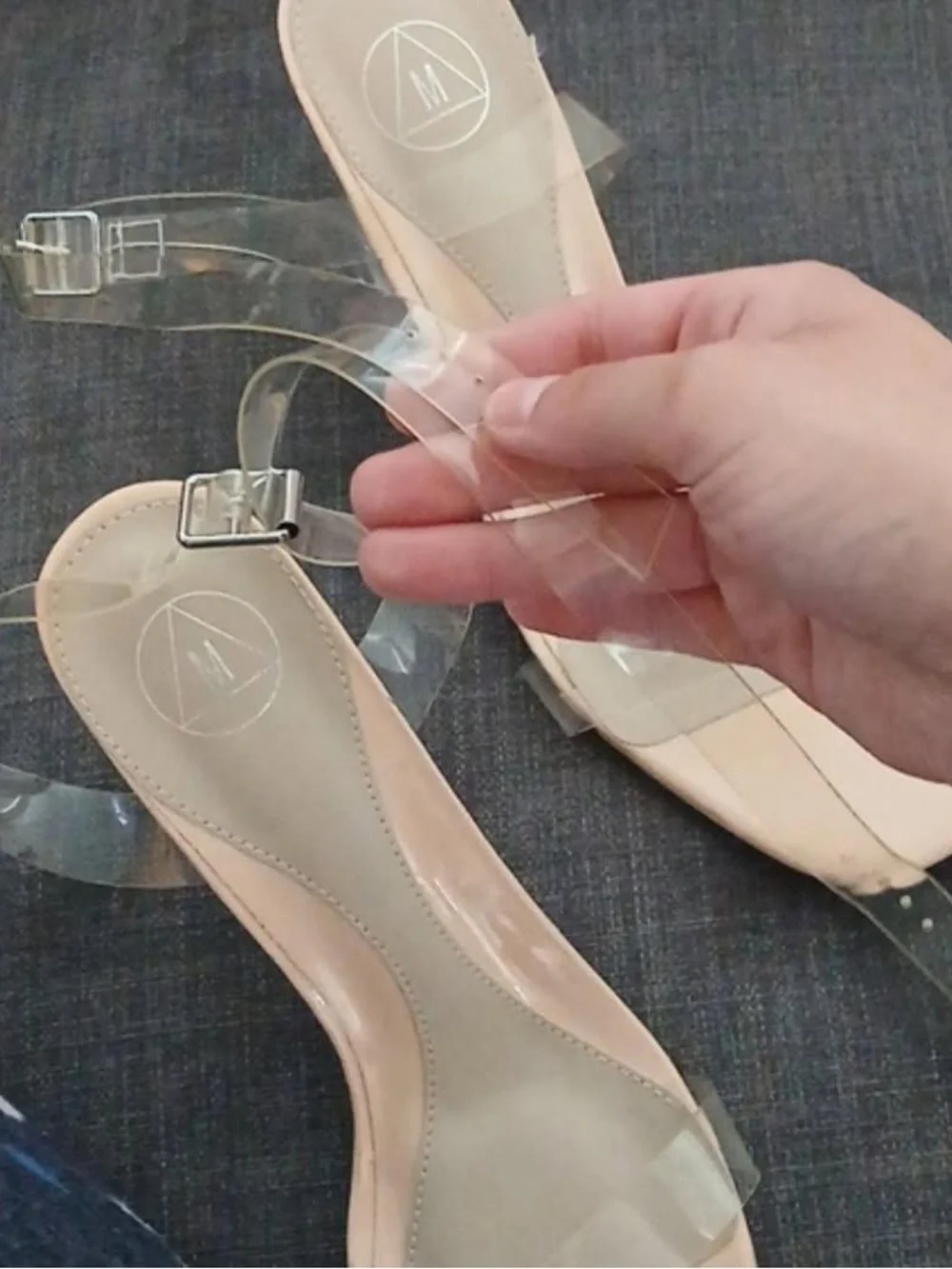 Missguided transparent pvc