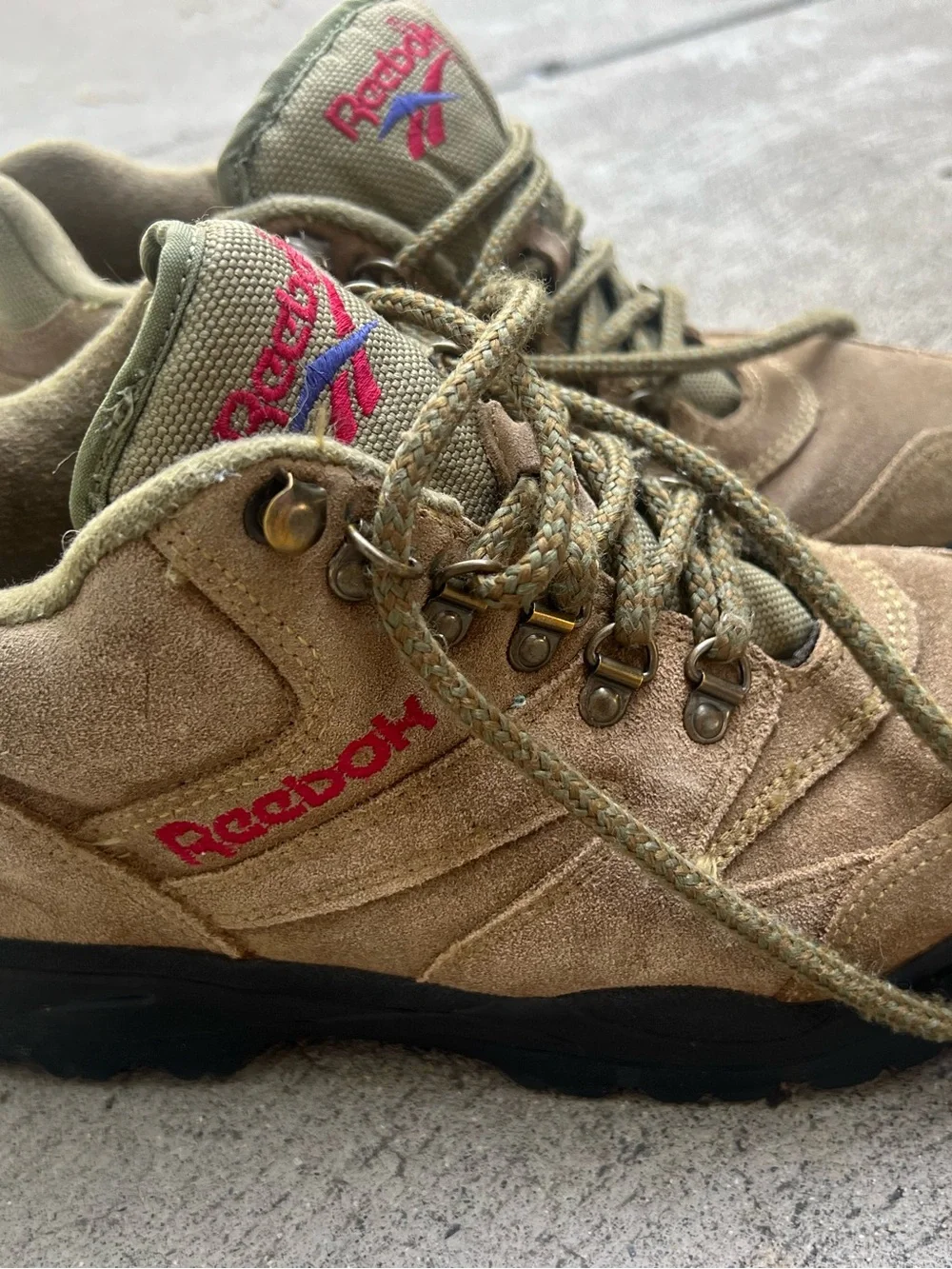 Reebok sturdy suede