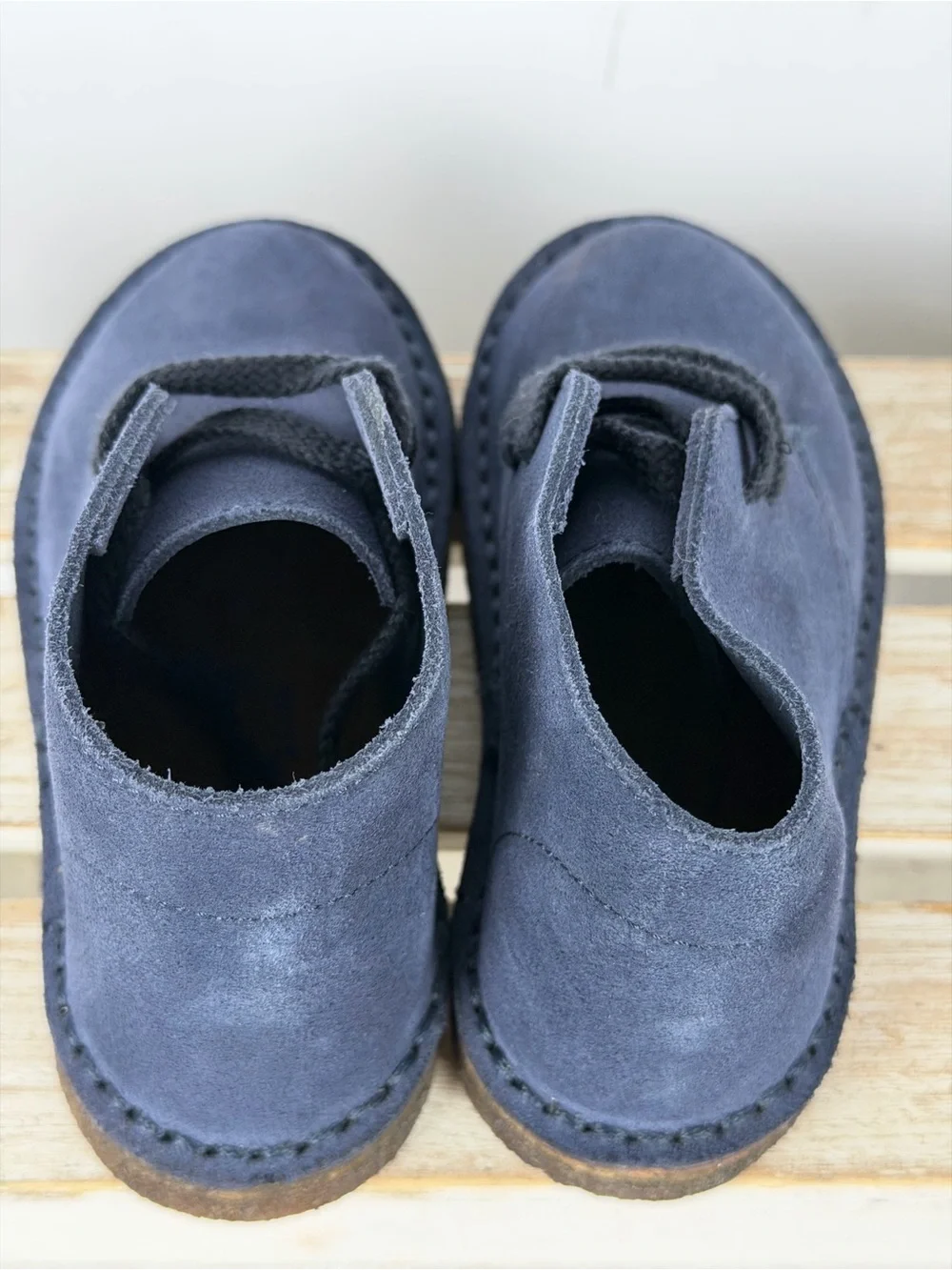 Crewcuts MacAlister boots classic chukka silhouette Kids size K8 Made in Italy