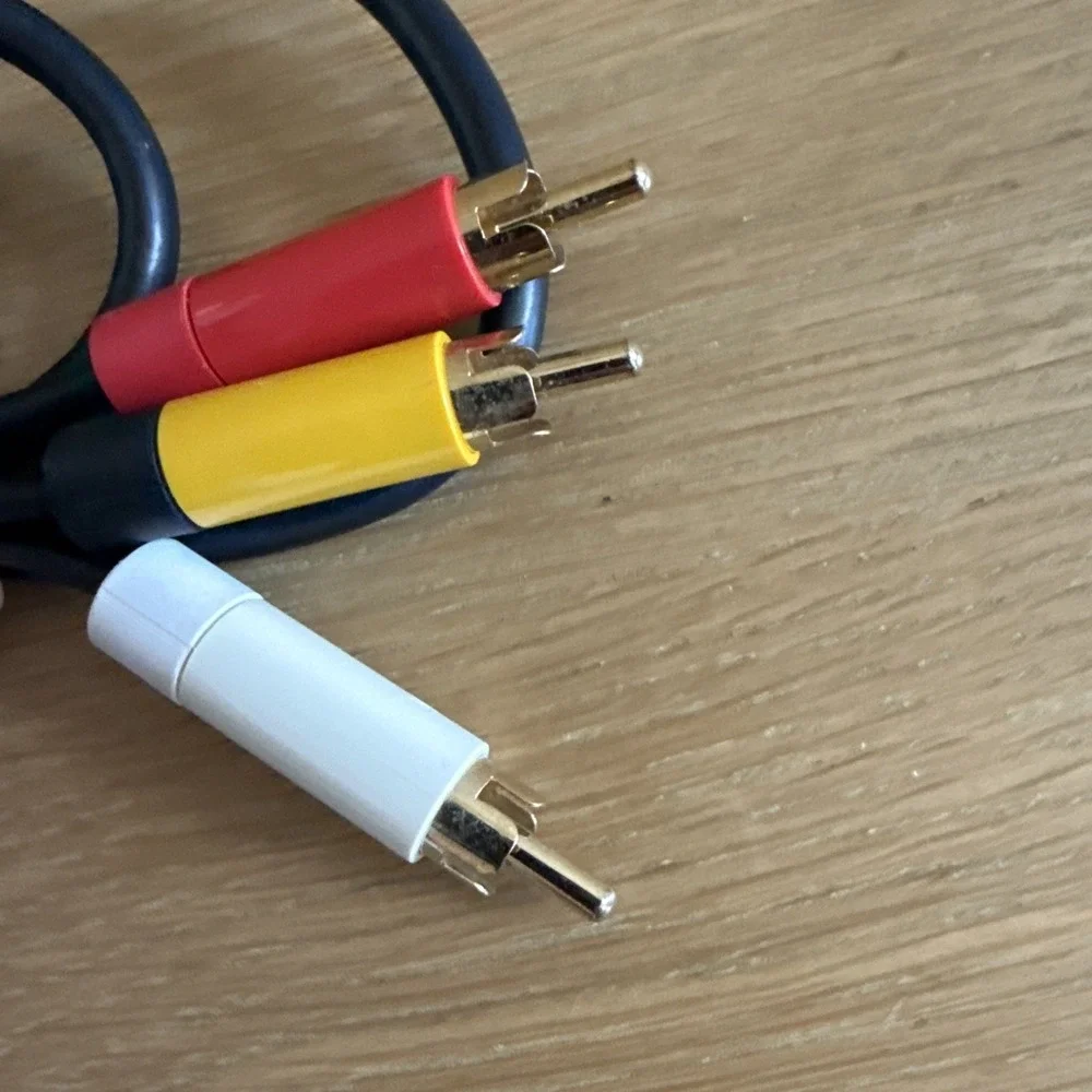 Genuine‎ Official OEM Microsoft XBOX 360 Composite AV Cable X821376-002