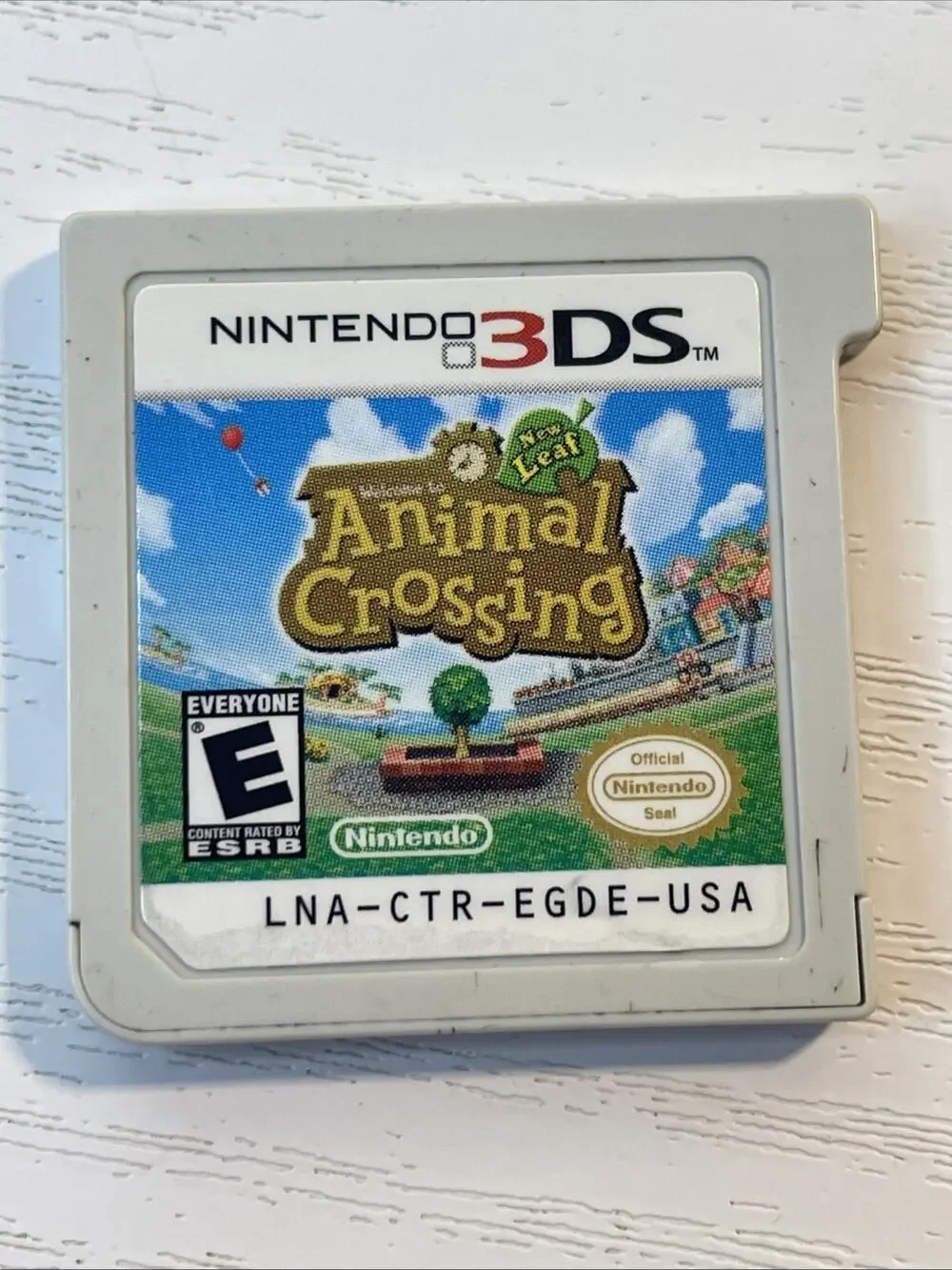 Animal Crossing: New Leaf (Nintendo 3DS, 2013) Authentic Cartridge, Tested Clean