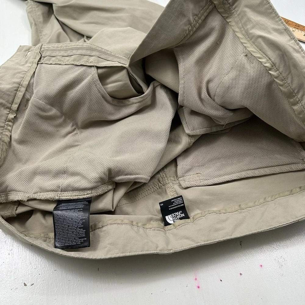 The North Face Sprag‎ 5 Pocket Pants Men 40x30 Beige Khaki Outdoor  Lightweight