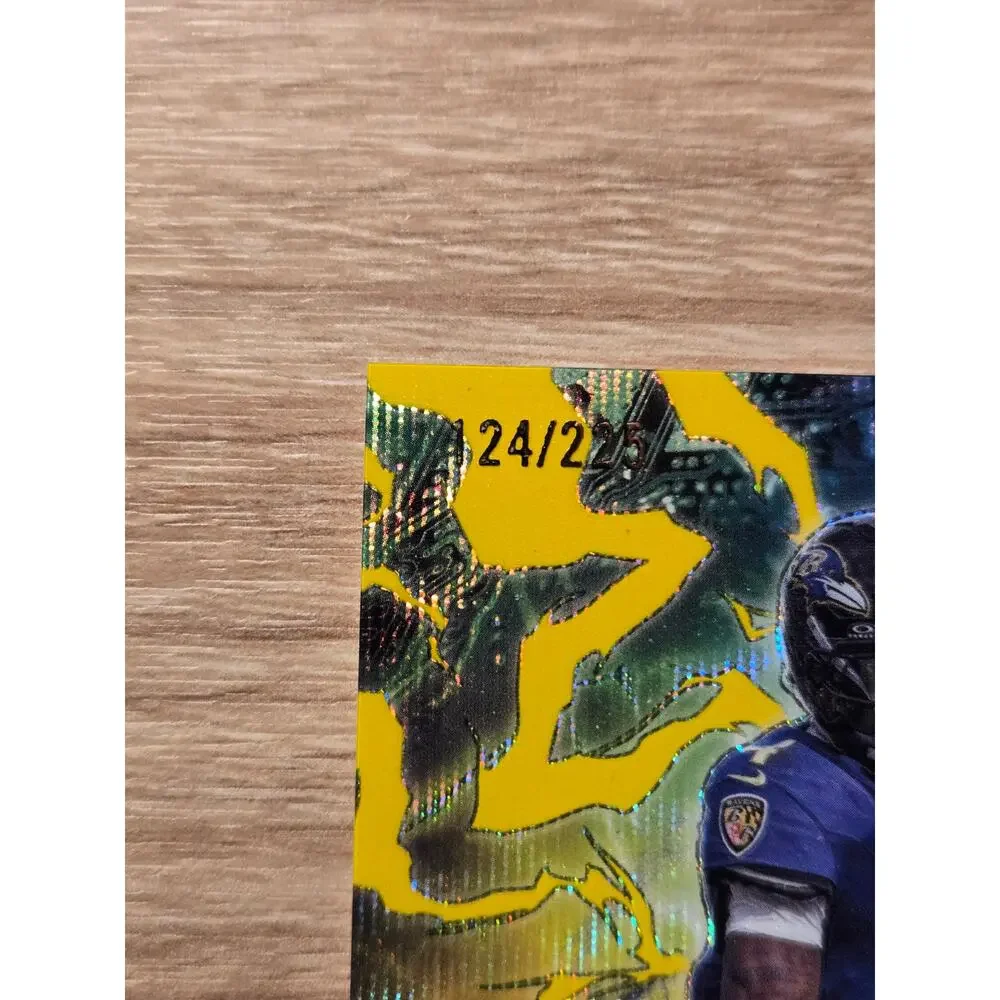 2025 Topps Resurgence Zay Flowers Circuit Breakers Yellow Surge /225 CB-25
