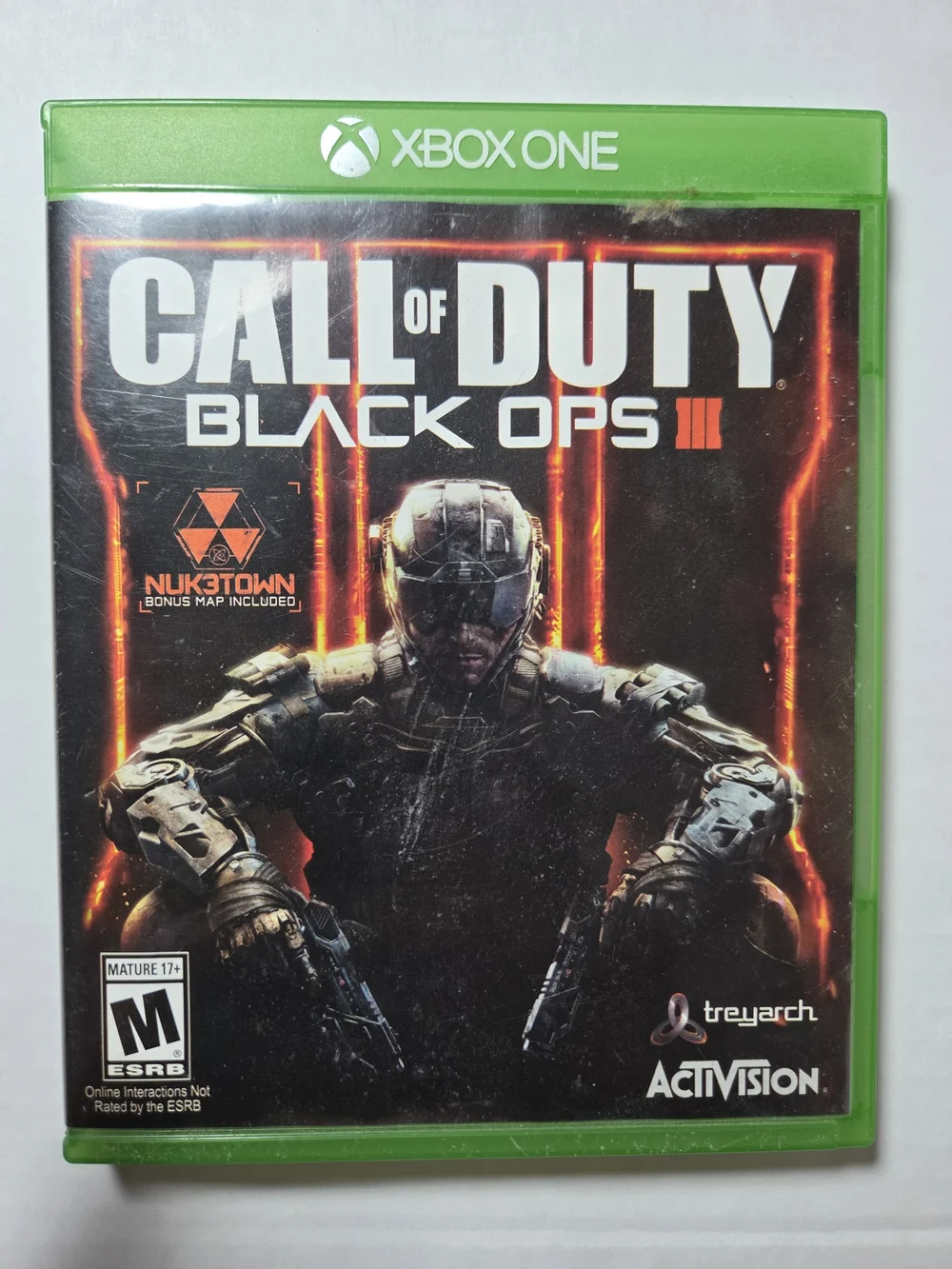 Activision Call of Duty Black Ops III Xbox One M 2015 Shooter Zombies Co-op