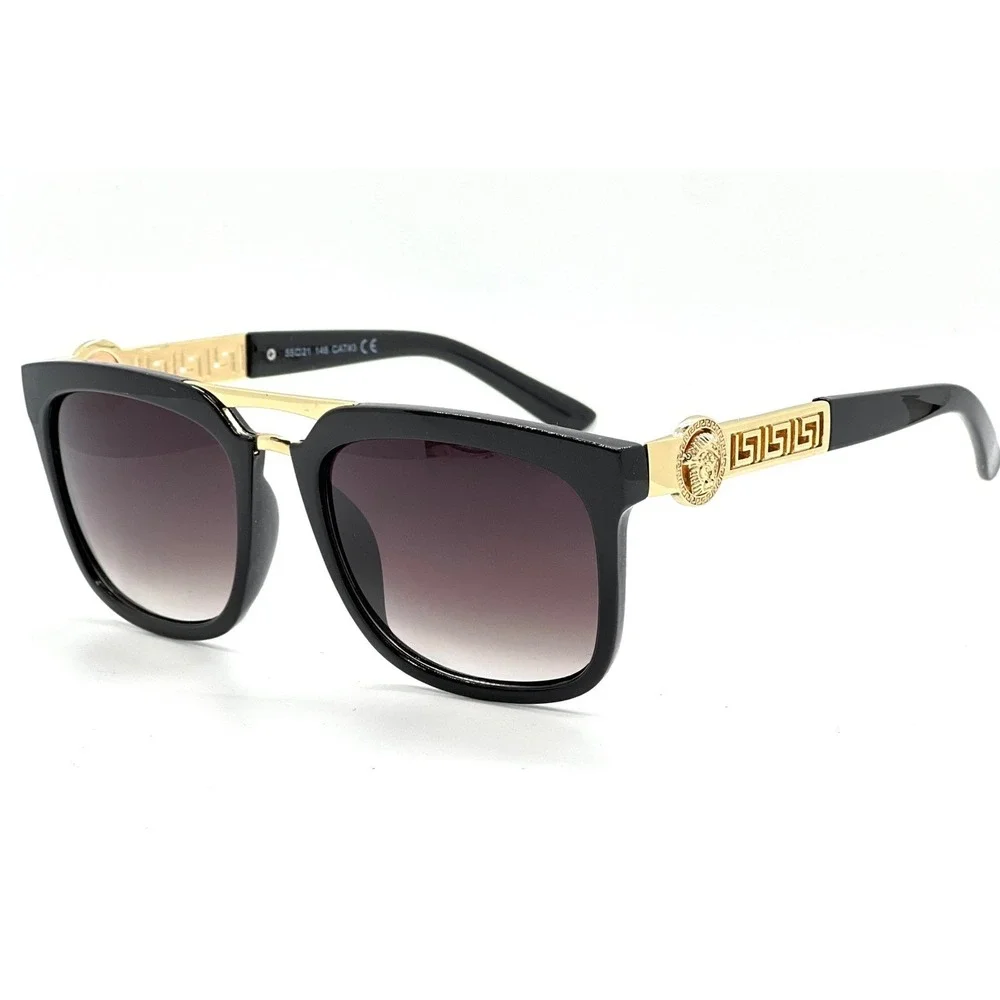 Modern Sunglasses Rectangular Bold Shape Eyewear Eye Glasses Men Male Lentes New