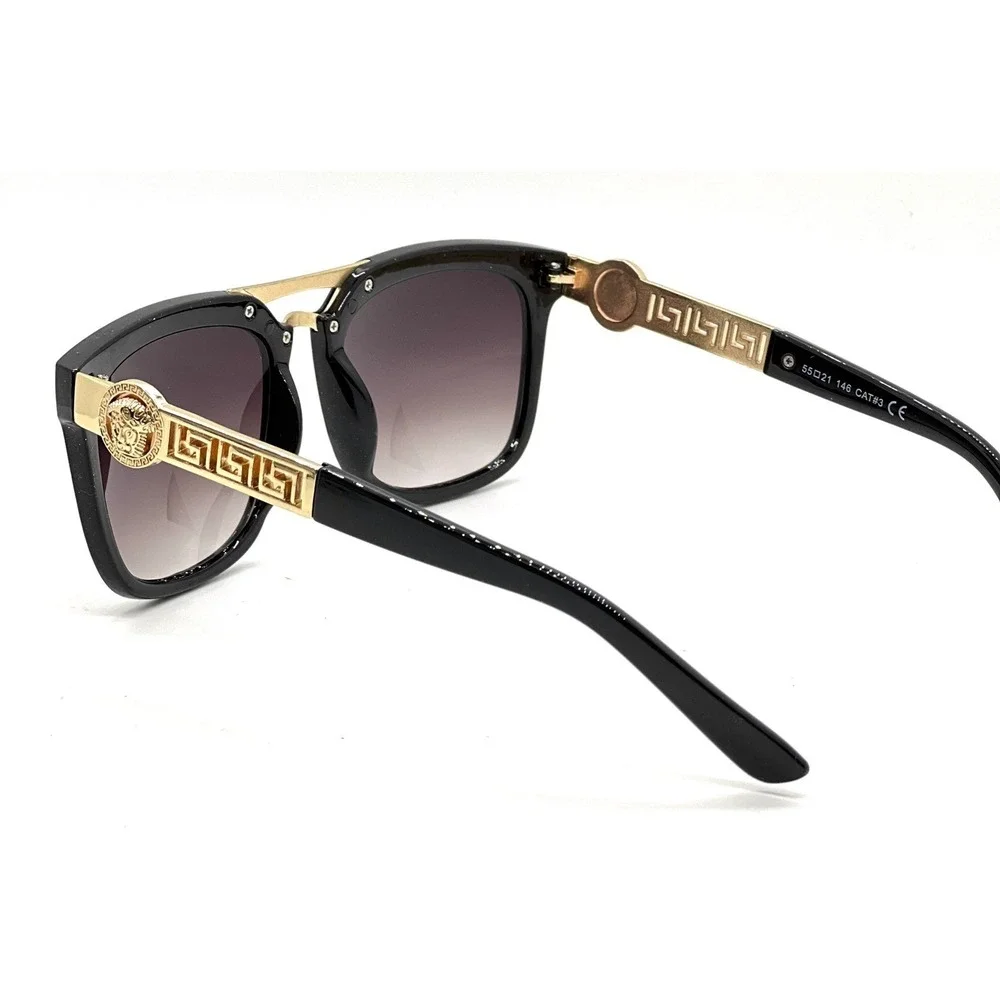 Modern Sunglasses Rectangular Bold Shape Eyewear Eye Glasses Men Male Lentes New