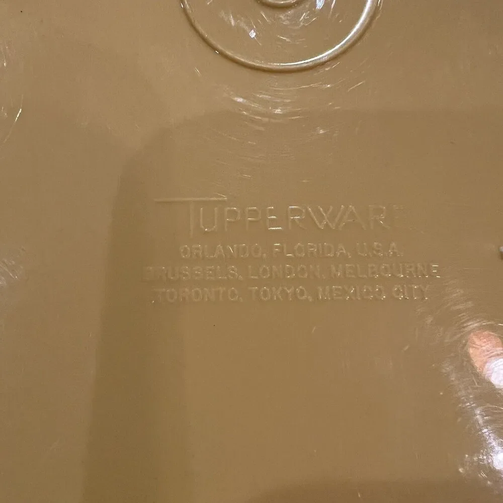 Tupperware this vintage